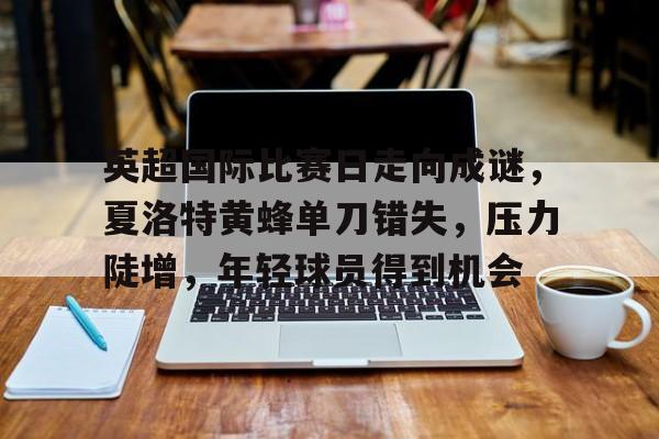 关于英超国际比赛日走向成谜,夏洛特黄蜂单刀错失,压力陡增,年轻球员得到机会的信息 关于英超国际比赛日走向成谜,夏洛特黄蜂单刀错失,压力陡增,年轻球员得到机会的信息